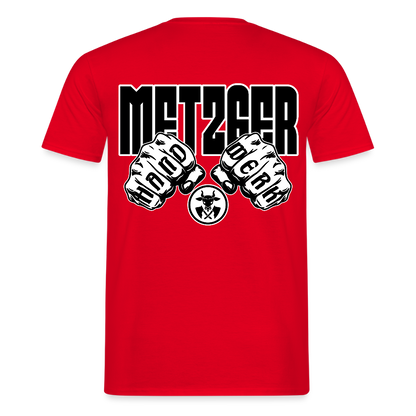 Unisex T-Shirt "Metzger" - Rot