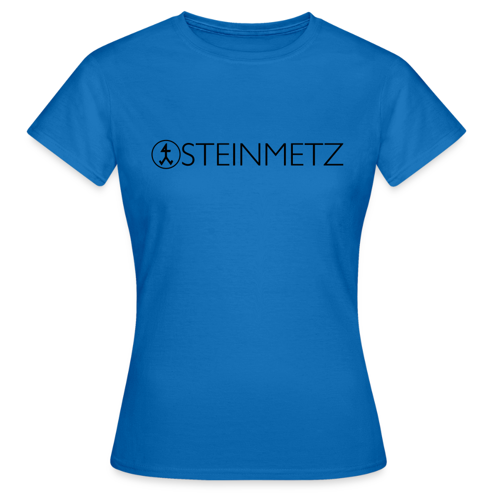 Frauen T-Shirt "Steinmetz" Royalblau Frauen T-Shirt
