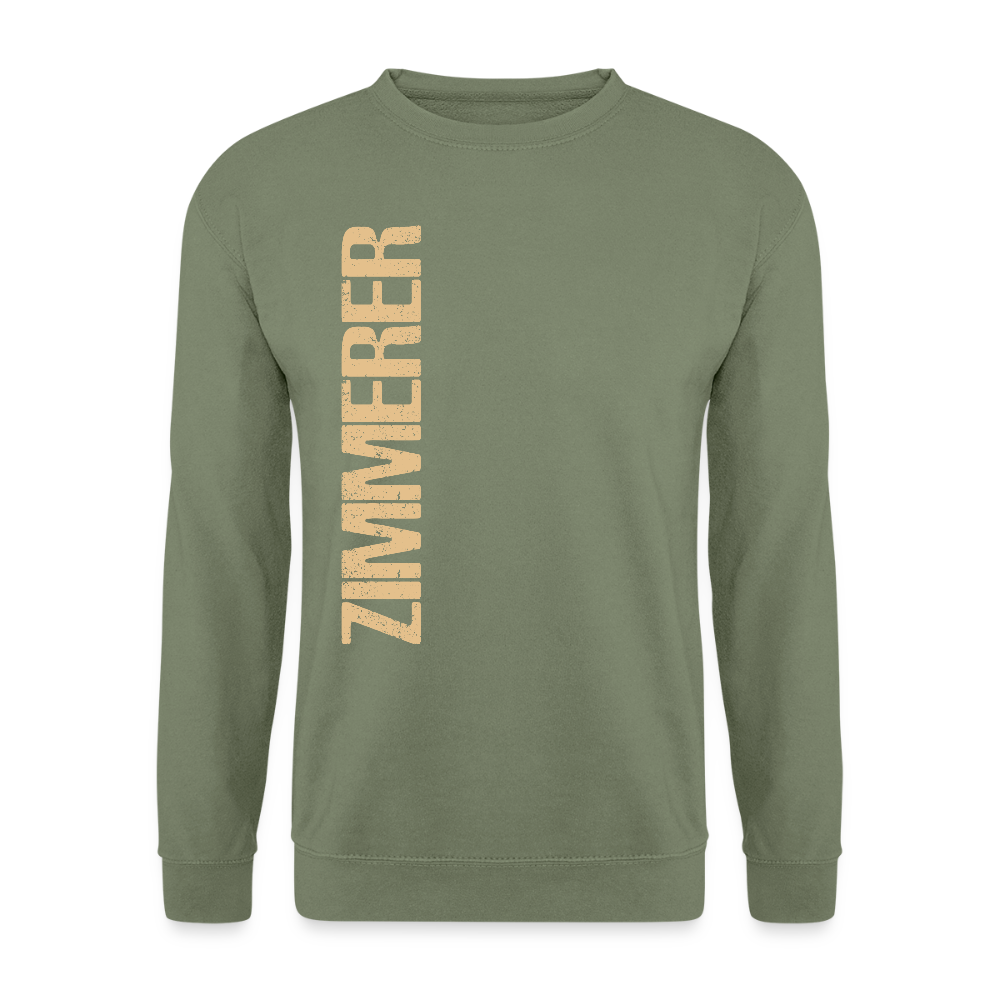 Unisex Pullover "Zimmerer" Armeegrün Unisex Pullover