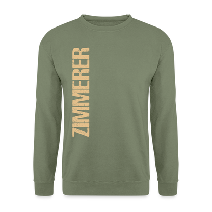 Unisex Pullover "Zimmerer" Armeegrün Unisex Pullover