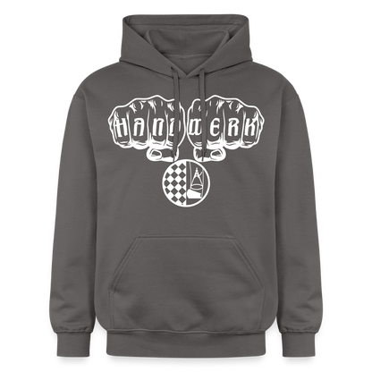 Gildan Unisex Softstyle® "Bodenleger" Dunkelgrau Gildan Unisex Softstyle® Midweight Hoodie