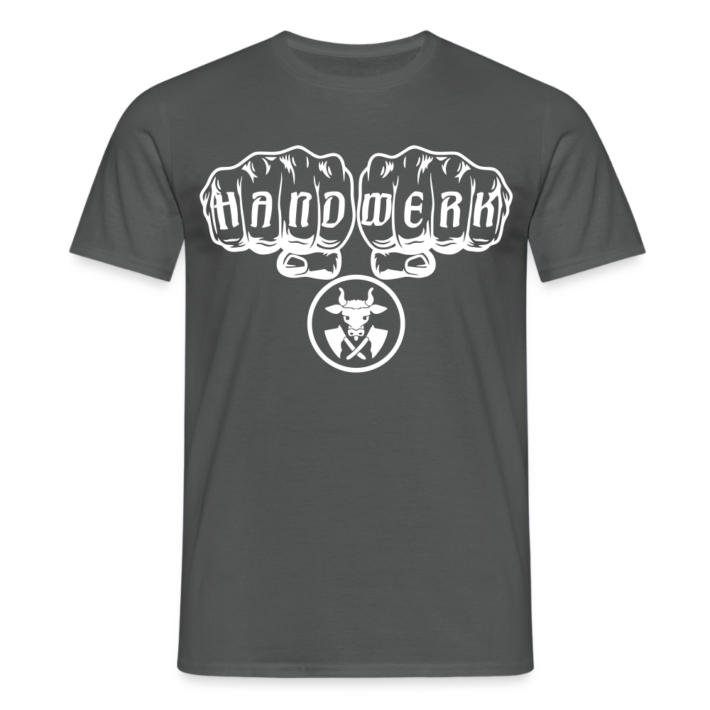 Unisex T-Shirt "Metzger" Anthrazit Männer T-Shirt