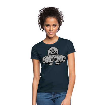 Frauen T-Shirt "Schreiner/Tischler" - Navy
