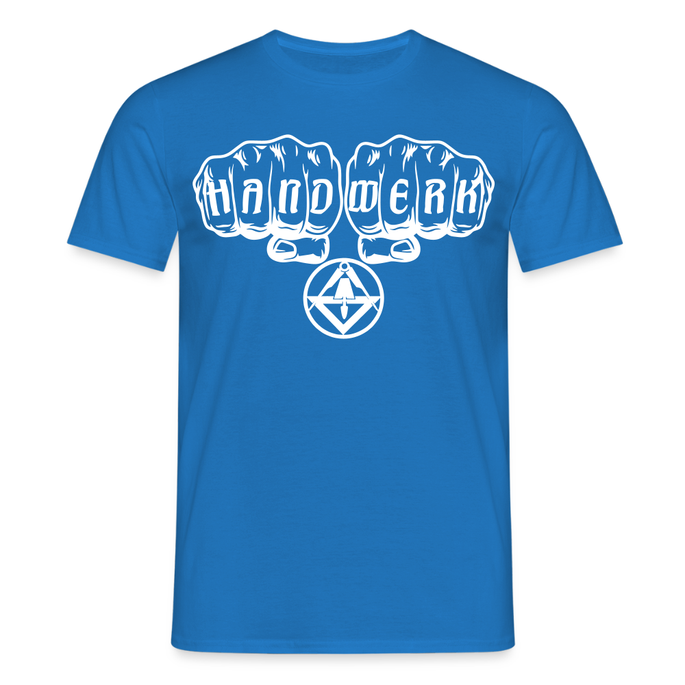 Unisex T-Shirt "Stuckateur" Royalblau Männer T-Shirt