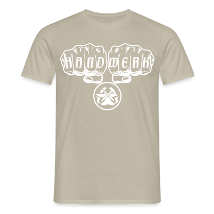 Unisex T-Shirt "Metallbauer" Sandbeige Männer T-Shirt