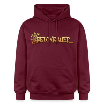 Gildan Unisex Softstyle® "Betonbauer" Maroon Gildan Unisex Softstyle® Midweight Hoodie