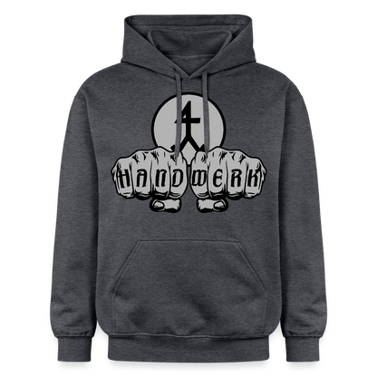 Gildan Unisex Softstyle® "Steinmetz" Dunkelgrau meliert Gildan Unisex Softstyle® Midweight Hoodie