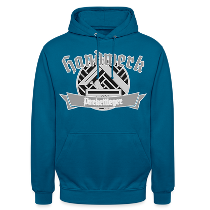 Unisex Hoodie "Parkettleger" Tiefseeblau Unisex Hoodie