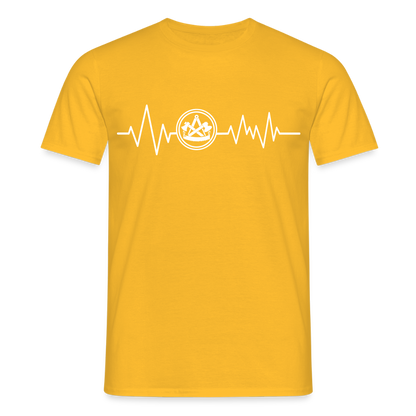 Unisex T-Shirt "Zimmermann" Gelb Männer T-Shirt