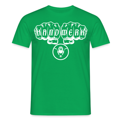 Unisex T-Shirt "Schweisser" Kelly Green Männer T-Shirt