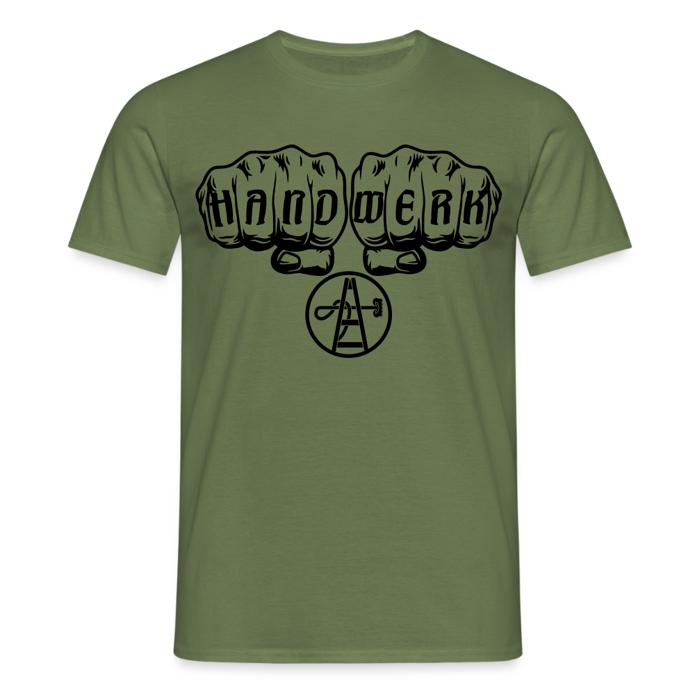 Unisex T-Shirt "Gebäudereiniger" Militärgrün Männer T-Shirt