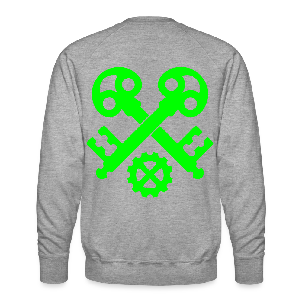 Unisex Premium Pullover "Schlosser" neongrün Männer Premium Pullover