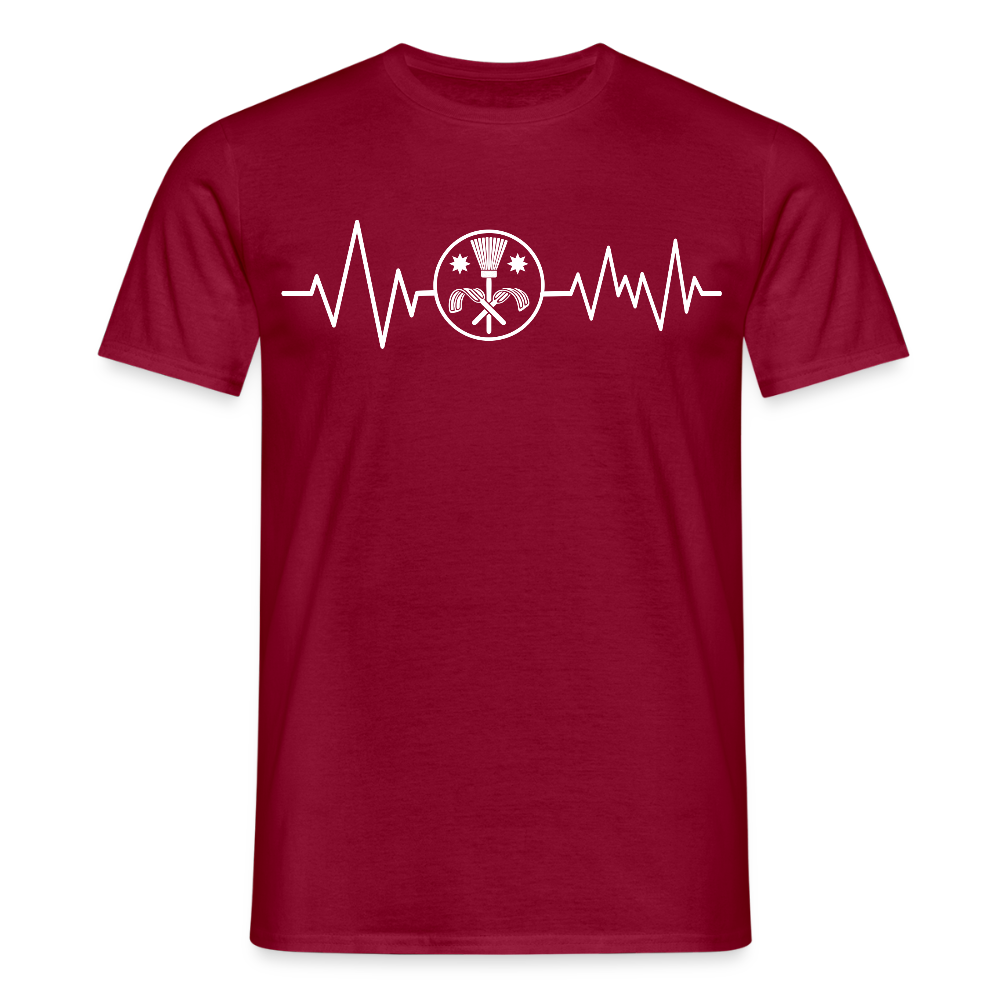 Unisex T-Shirt "Schornsteinfeger" Ziegelrot Männer T-Shirt