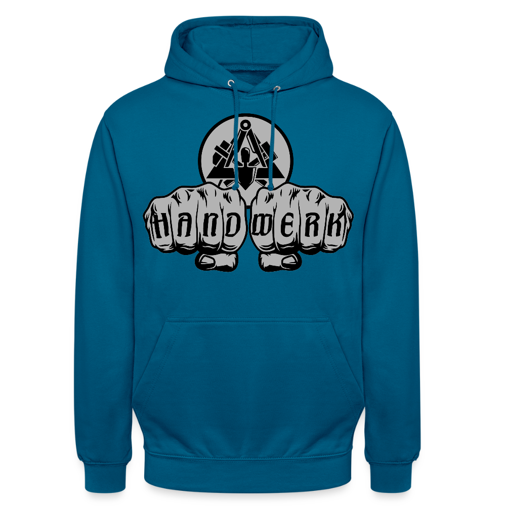 Unisex Hoodie "Maurer" Tiefseeblau Unisex Hoodie