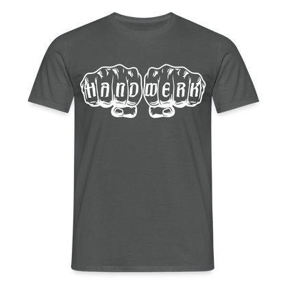 Unisex T-Shirt "Handwerk" Anthrazit Männer T-Shirt