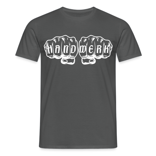 Unisex T-Shirt "Handwerk" Anthrazit Männer T-Shirt