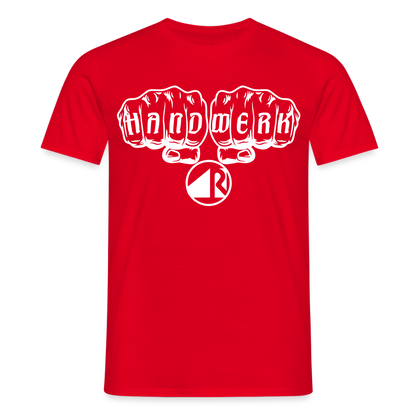 Unisex T-Shirt "Raumausstatter" Rot Männer T-Shirt