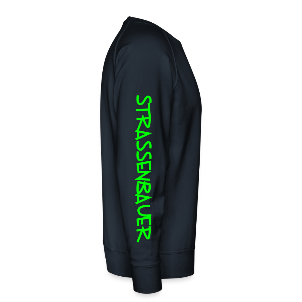 Unisex Premium Pullover "Strassenbauer" neongrün Männer Premium Pullover
