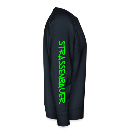 Unisex Premium Pullover "Strassenbauer" neongrün Männer Premium Pullover