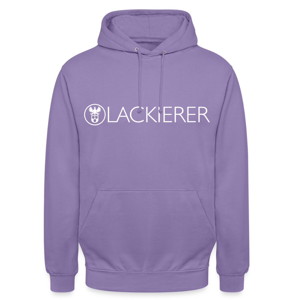 Unisex Hoodie "Lackierer" Lavendel Unisex Hoodie