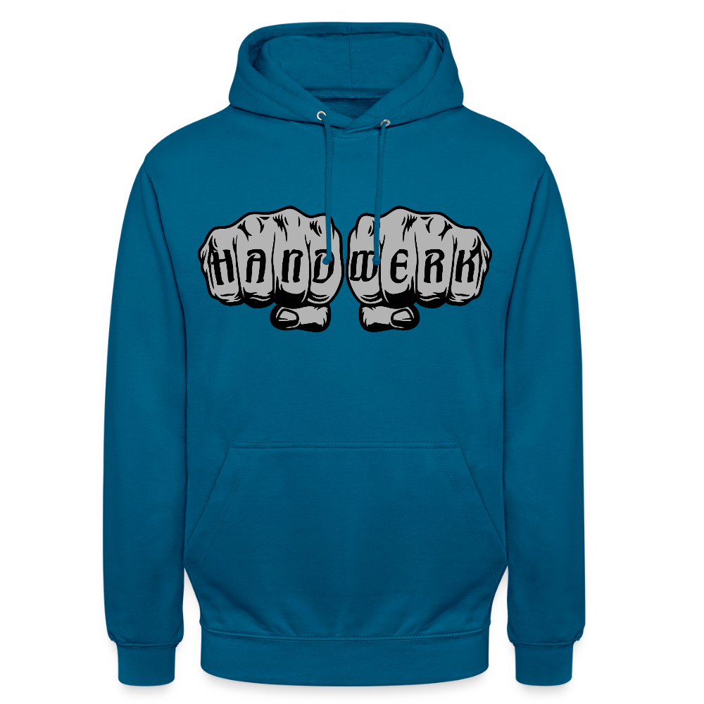 Unisex Hoodie "Handwerk" Tiefseeblau Unisex Hoodie