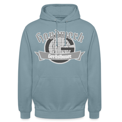 Unisex Hoodie "Gerüstbauer" Nebelblau Unisex Hoodie