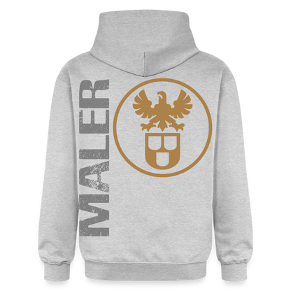 Gildan Unisex Softstyle® "Maler" Hellgrau meliert Gildan Unisex Softstyle® Midweight Hoodie