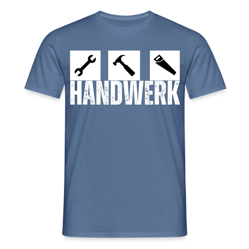 Unisex T-Shirt "Werkzeug" Taubenblau Männer T-Shirt