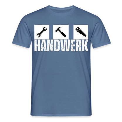 Unisex T-Shirt "Werkzeug" Taubenblau Männer T-Shirt