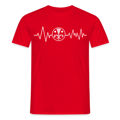 Unisex T-Shirt "Schornsteinfeger" Rot Männer T-Shirt