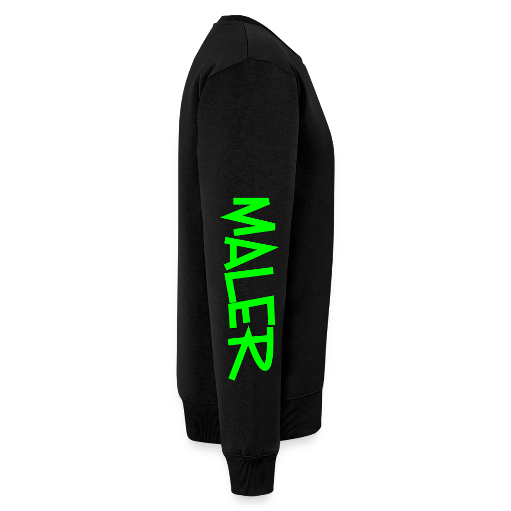 Unisex Premium Pullover "Maler" neongrün Männer Premium Pullover
