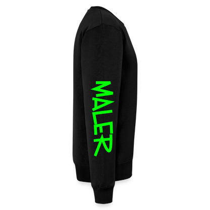 Unisex Premium Pullover "Maler" neongrün Männer Premium Pullover