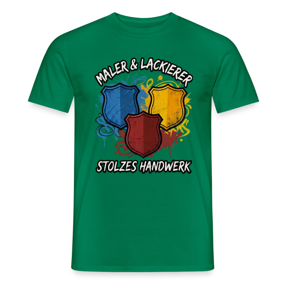 Spreadconnect Männer T-Shirt „Maler & Lackierer – Stolzes Handwerk“ mit Handwerker-Motiv
