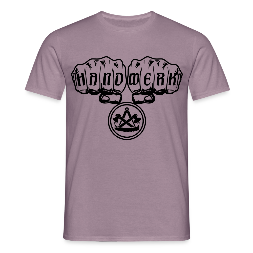 Unisex T-Shirt "Zimmermann" Lilagrau Männer T-Shirt