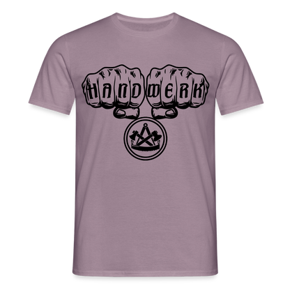 Unisex T-Shirt "Zimmermann" Lilagrau Männer T-Shirt