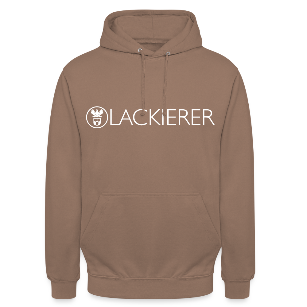 Unisex Hoodie "Lackierer" Mokka Unisex Hoodie