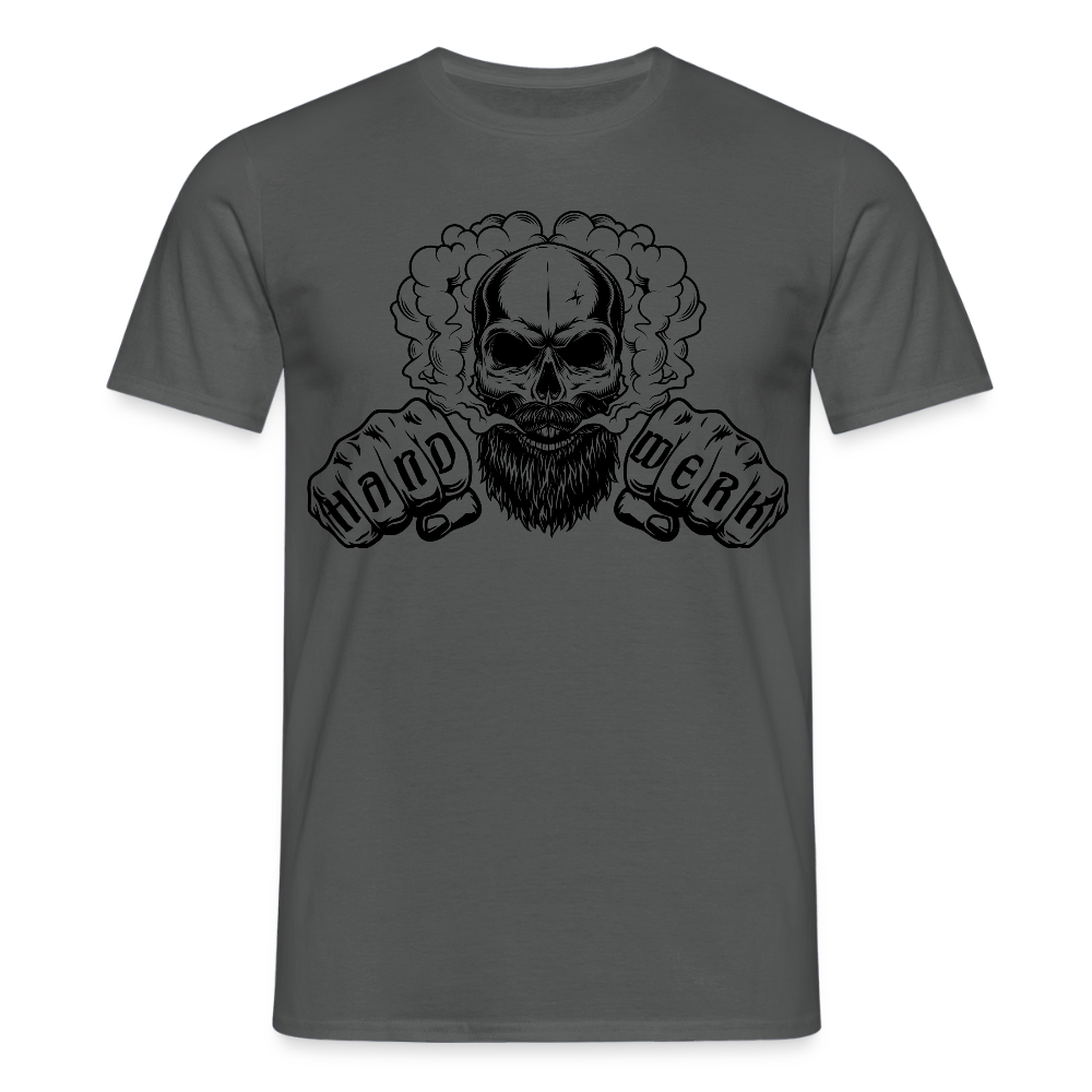 Unisex T-Shirt "Blackbeard-Handwerk" Anthrazit Männer T-Shirt