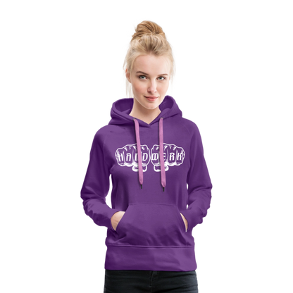 Frauen Premium Hoodie "Handwerk" Frauen Premium Hoodie