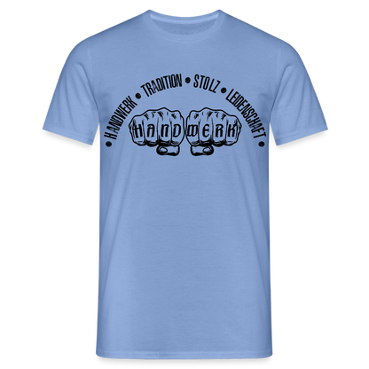 Unisex T-Shirt "Tradition/Stolz/Leidenschaft" carolina blue Männer T-Shirt