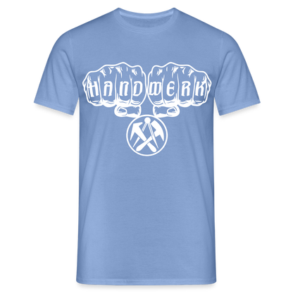 Unisex T-Shirt "Dachdecker" carolina blue Männer T-Shirt