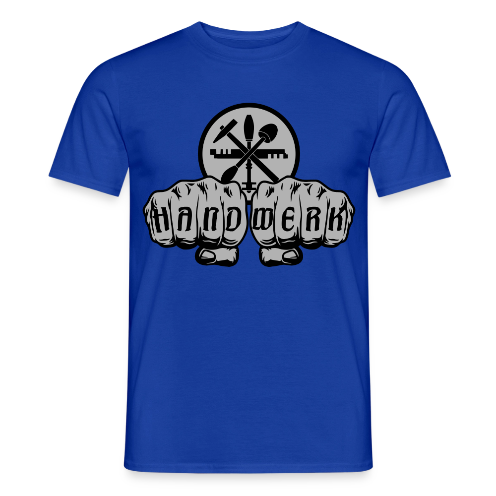Unisex T-Shirt "Glaser"-Power von Spreadconnect, Männer T-Shirt mit Druck in Schwarz und Weiß, bequemes Streetwear-Design