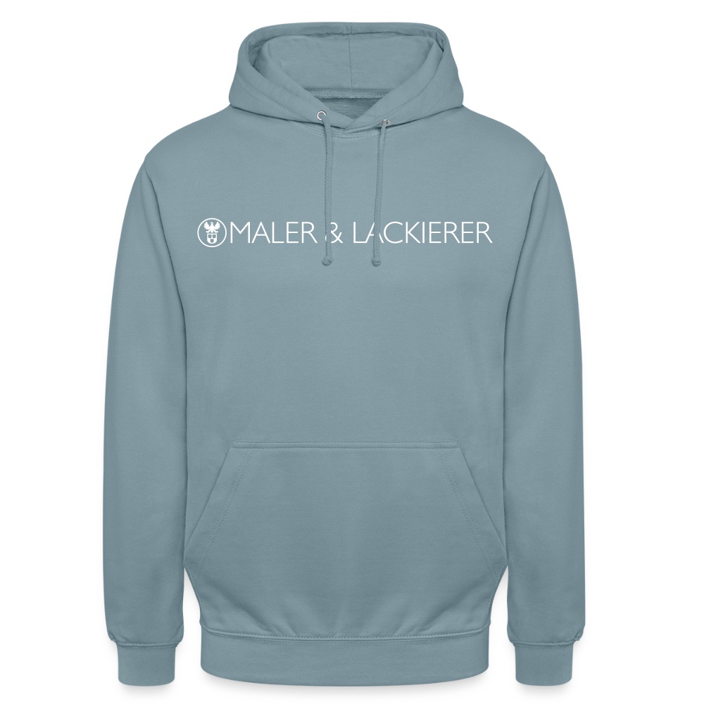 Unisex Hoodie "Maler+Lackierer" Nebelblau Unisex Hoodie
