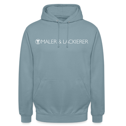 Unisex Hoodie "Maler+Lackierer" Nebelblau Unisex Hoodie