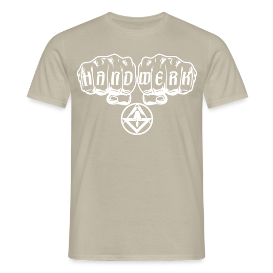 Unisex T-Shirt "Stuckateur" - Sandbeige