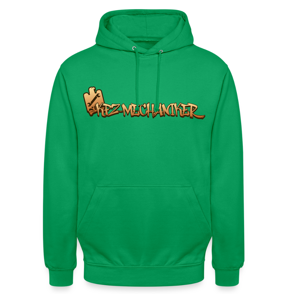 Unisex Hoodie "KFZ-Mechaniker" Kelly Green Unisex Hoodie