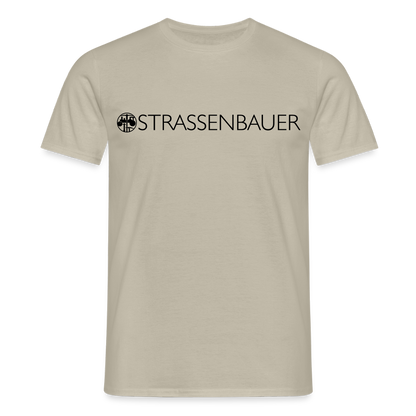 Unisex T-Shirt "Strassenbauer" Sandbeige Männer T-Shirt
