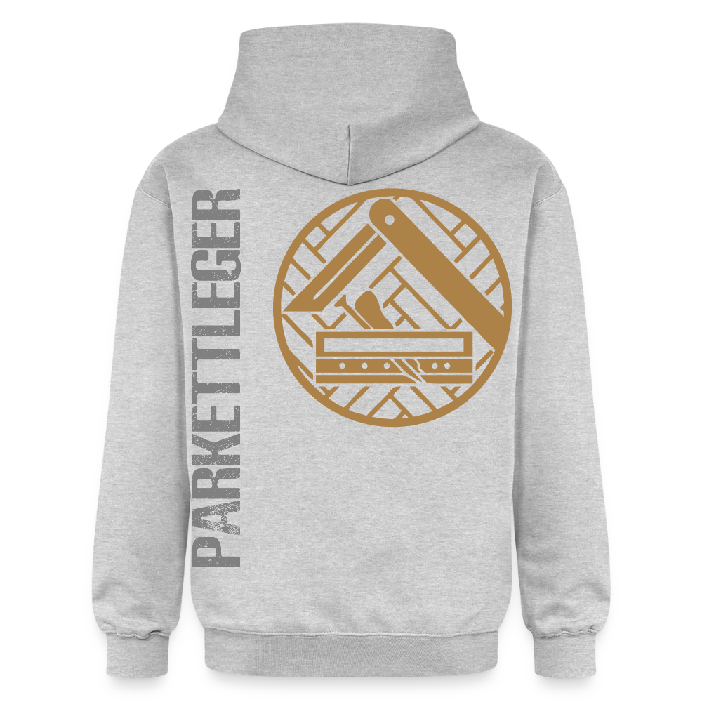 Gildan Unisex Softstyle® "Parkettleger" Hellgrau meliert Gildan Unisex Softstyle® Midweight Hoodie