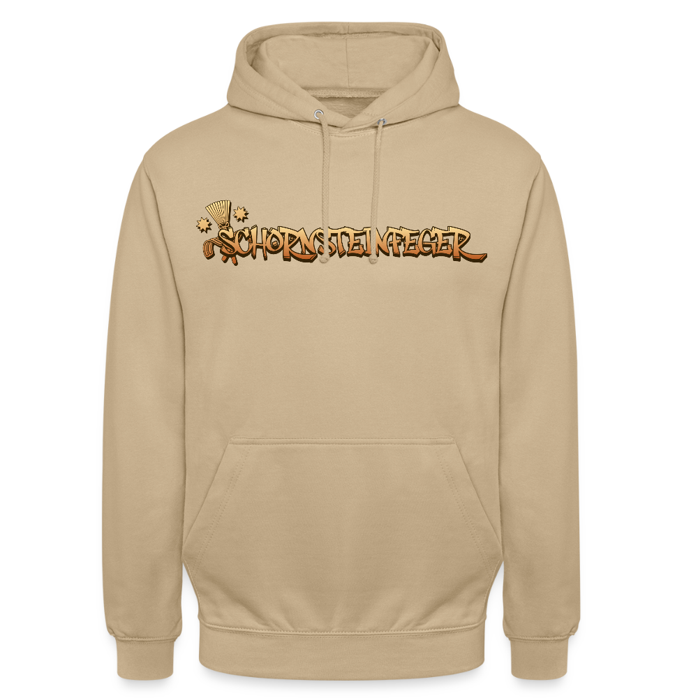 Unisex Hoodie "Schornsteinfeger" Beige Unisex Hoodie