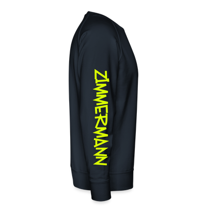 Unisex Premium Pullover "Zimmermann" neongelb Männer Premium Pullover