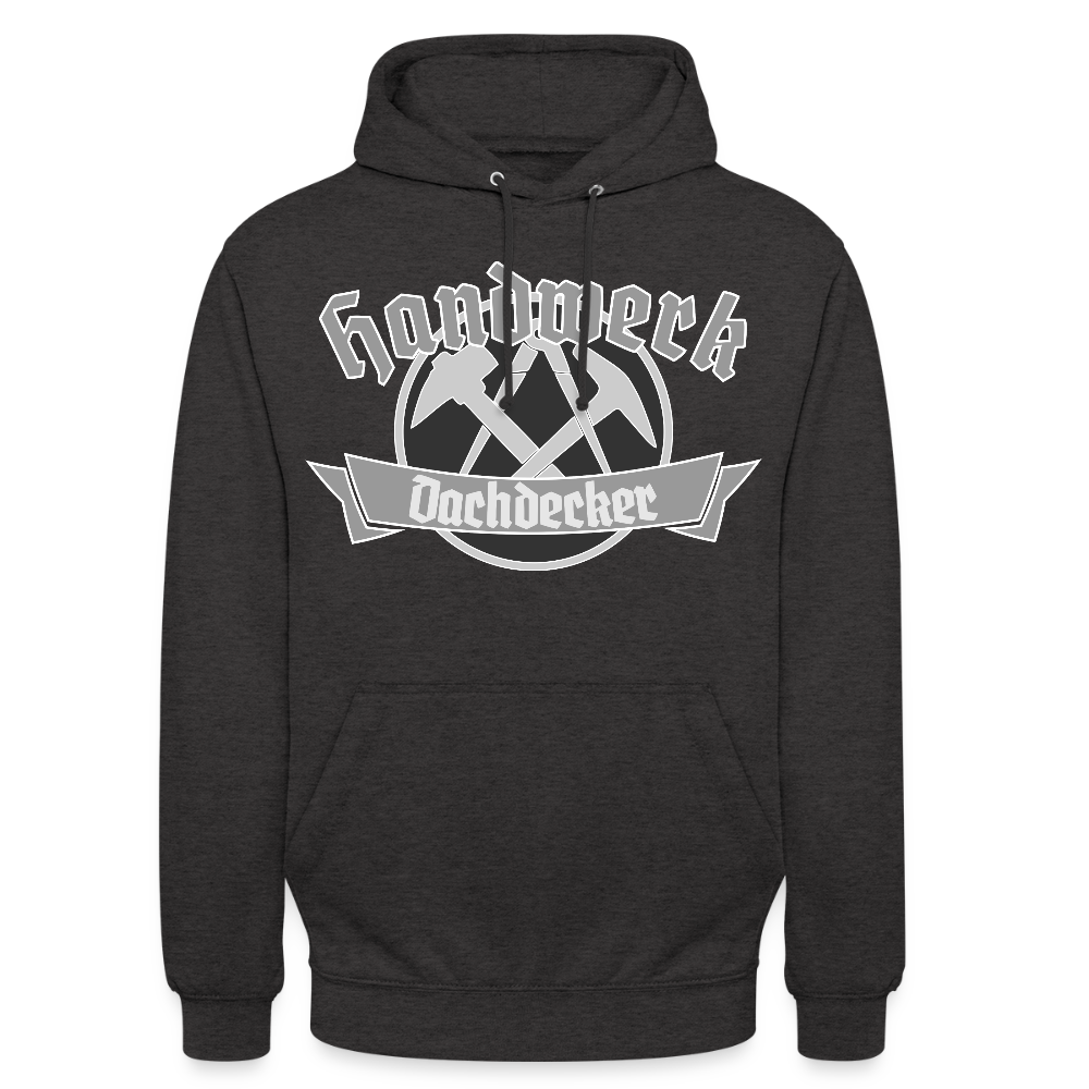 Unisex Hoodie "Dachdecker" Anthrazit Unisex Hoodie